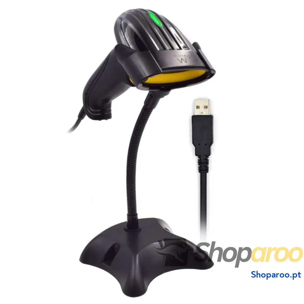 Leitor Código de Barras com Suporte Ewent EW3410 LED USB