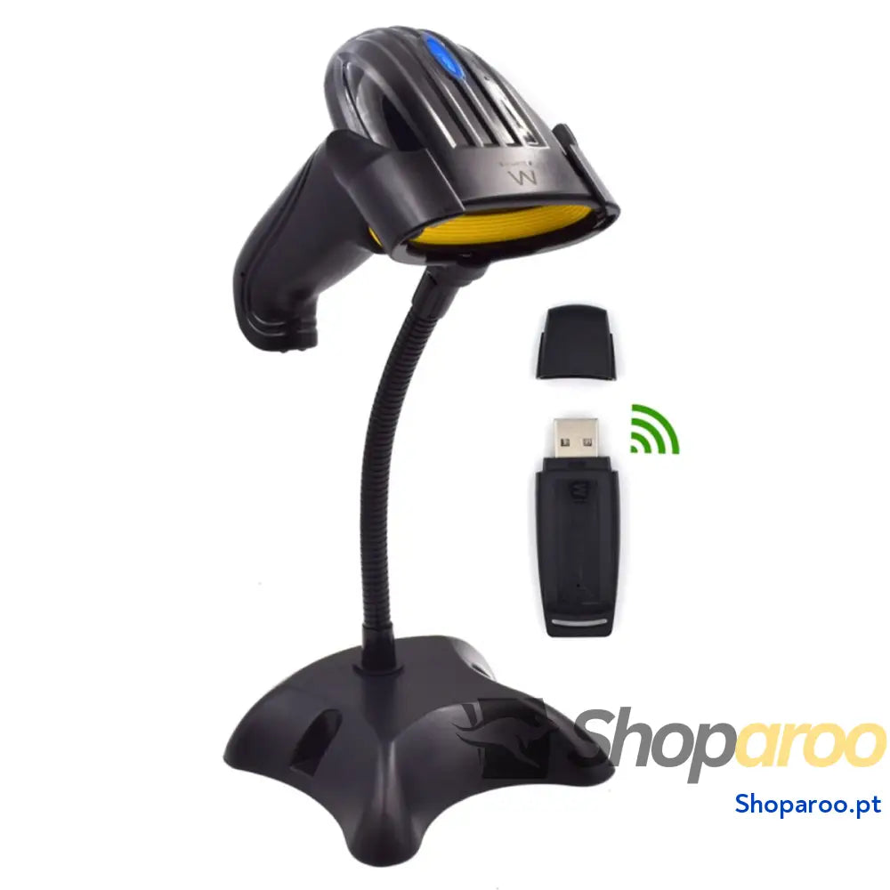 Leitor Código de Barras com Suporte Ewent EW3430 LED USB