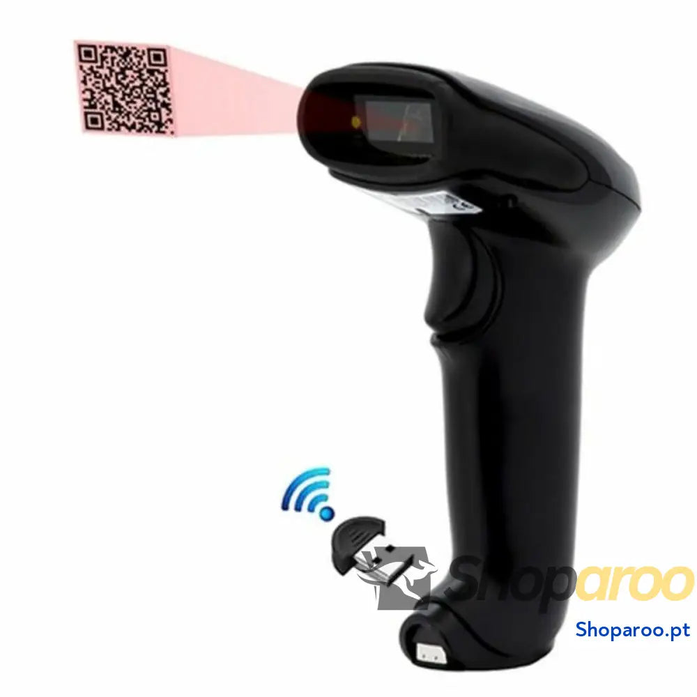 Leitor de códigos de barras iggual IGG315699 300 scan/s LED Bluetooth Preto