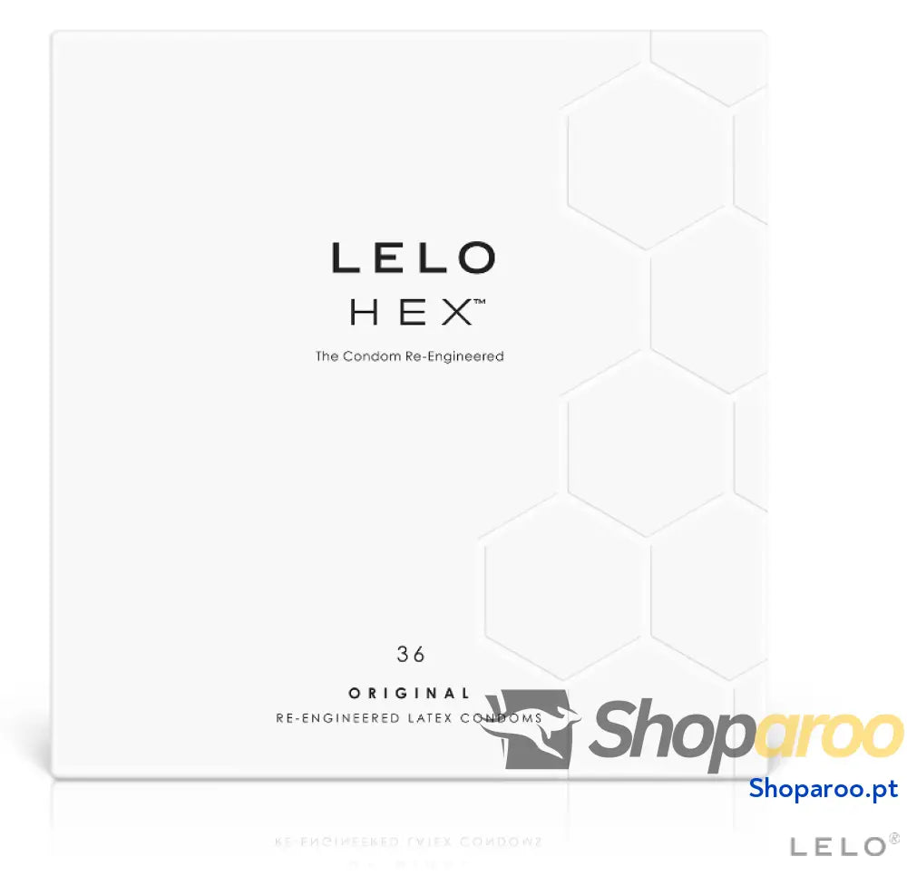LELO - CAIXA DE PRESERVATIVO HEX 36 UNIDADES