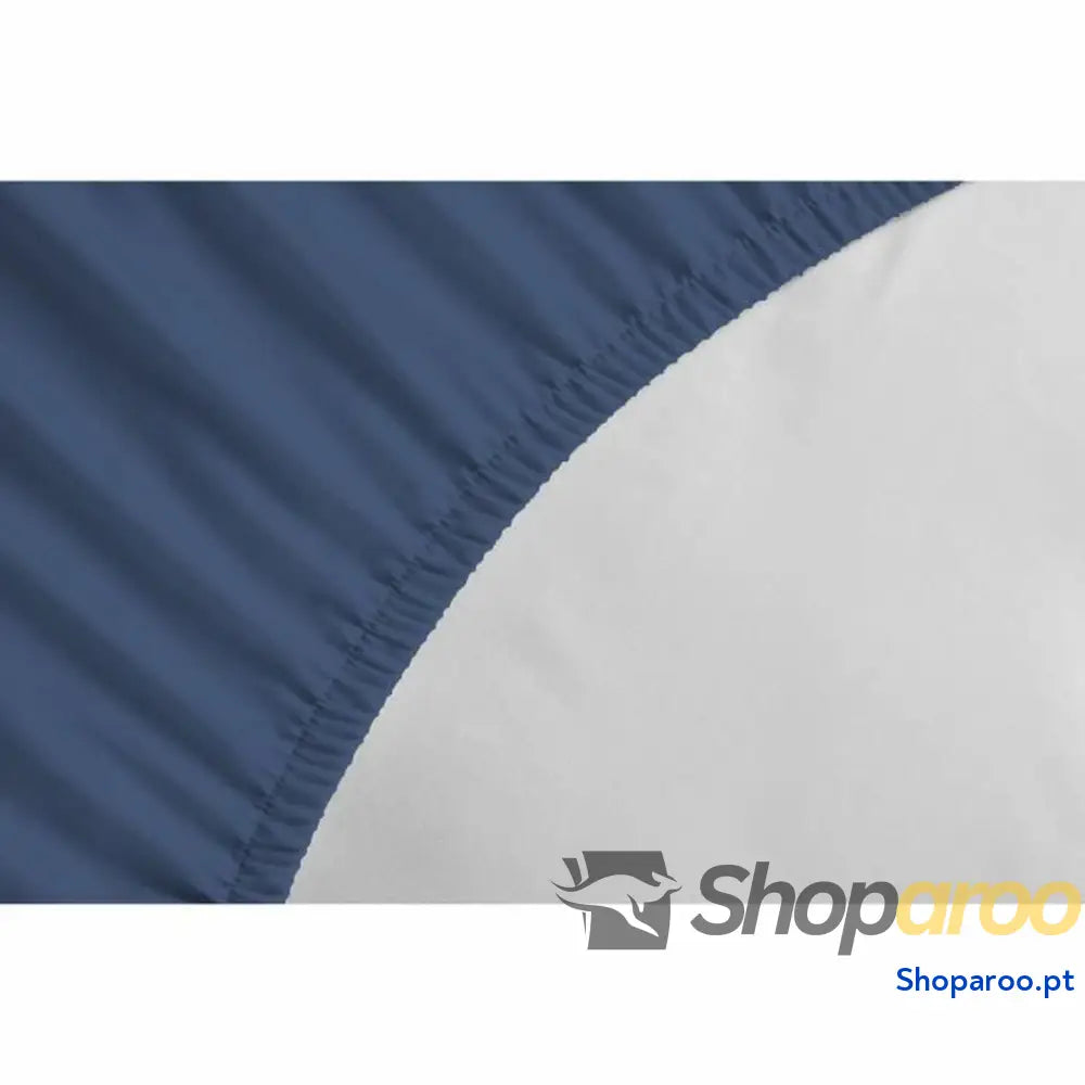Lençol de baixo Lovely Home Azul Azul Marinho 180 x 200 cm