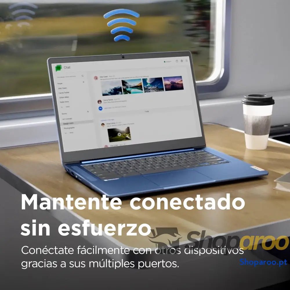 Lenovo IdeaPad Slim 3 Chromebook Gen 8 – Portátil 14’’ FHD (MediaTek Kompanio 520 4 GB de RAM 64 eMMC GPU Arm Mali-G52