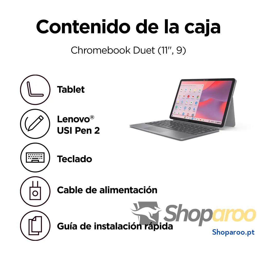 Lenovo IdeaPad Slim 3 Chromebook Gen 8 – Portátil 14’’ FHD (MediaTek Kompanio 520 4 GB de RAM 64 eMMC GPU Arm Mali-G52