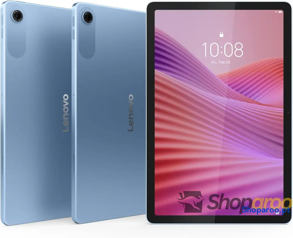 Lenovo Tab – Tablet 10,1’’ WUXGA (MediaTek Helio G85 4 GB de RAM 64 60 Hz 2 altifalantes Wi Fi 5 Bluetooth 5.3 Android