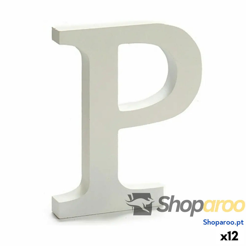 Letra Pincello P 1,8 x 21 17 cm (12 Unidades)
