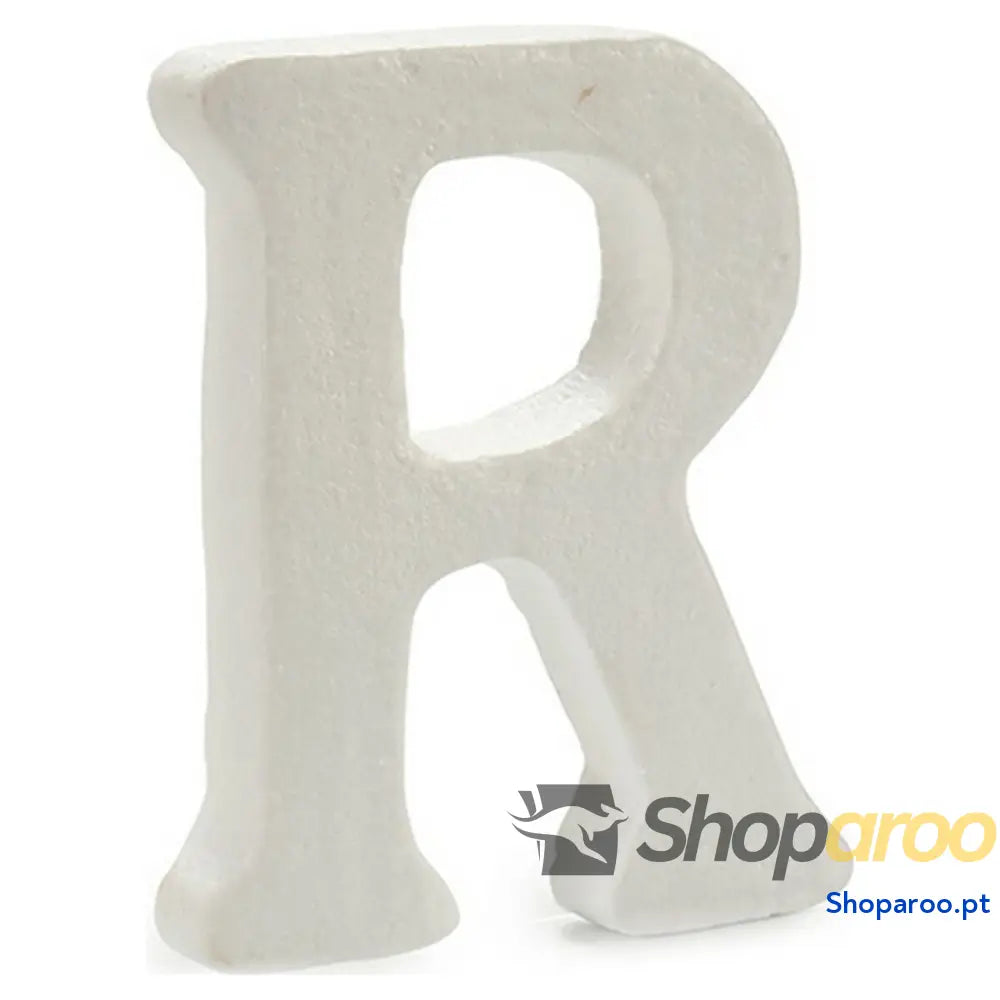 Letra R Pincello 15 x 12,5 cm poliestireno