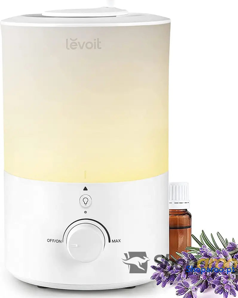 Humidificador para bebés aliviar os mucos com 25H ultrassónico de vapor frio e difusor compatível Alexa APP <28 dB Modo