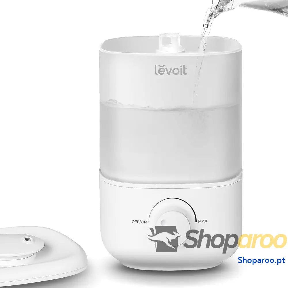 Humidificador para bebé LEVOIT 2,5L silencioso com rotação 360 graus