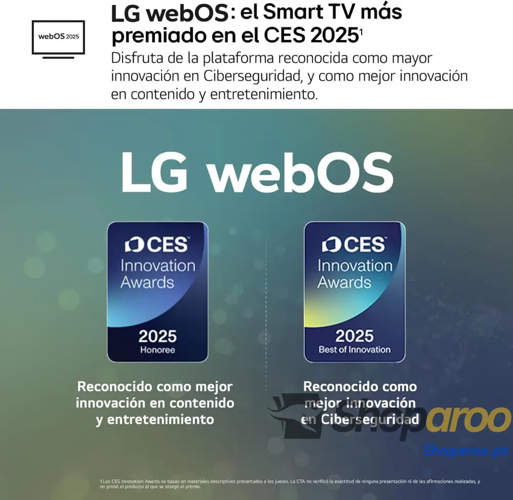 LG 43UA73006LA Televisão 43’’ UHD 4K WebOS 25 Ultimate IA HDR10 Pro Super Upscaling Dolby Digital Plus Google Assistant