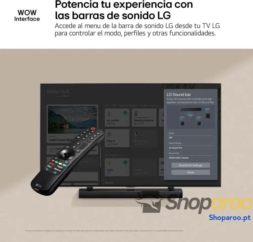 LG 43UT73006LA 43’’ UHD 4K série UT73 Smart TV WebOS24 Processador a5 HDR10 Dolby Digital Plus SmartTV 3840x2160 preto