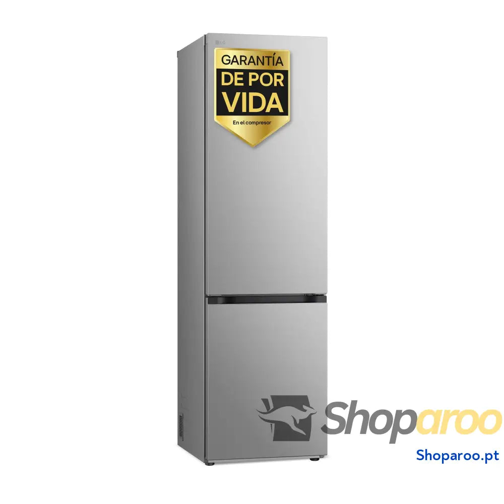 LG GBP61DSPGN.ADSQEUR Frigorífico Combi Door Cooling+ 1,86 m classificação D capacidade de 374 l aço inoxidável grafite