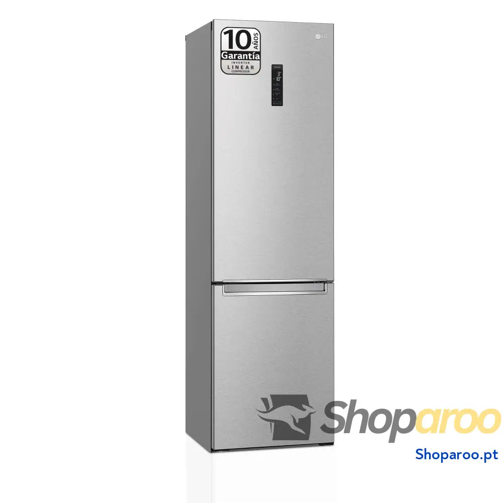 LG GBP61DSPGN.ADSQEUR Frigorífico Combi Door Cooling+ 1,86 m classificação D capacidade de 374 l aço inoxidável grafite