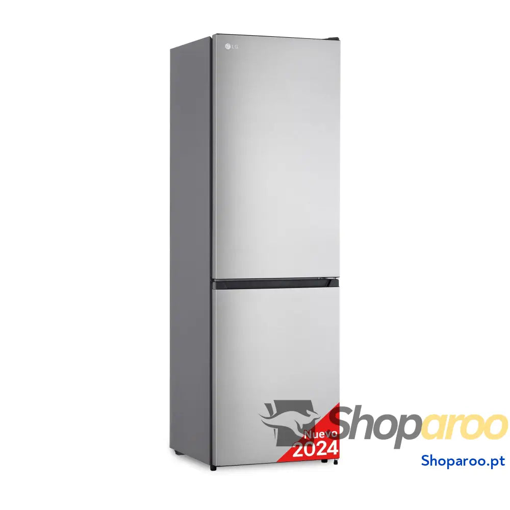 LG GBP61DSPGN.ADSQEUR Frigorífico Combi Door Cooling+ 1,86 m classificação D capacidade de 374 l aço inoxidável grafite