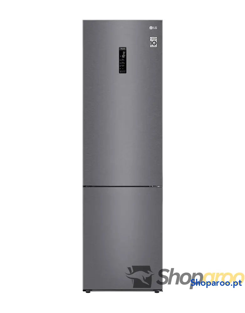 LG GBP61DSPGN.ADSQEUR Frigorífico Combi Door Cooling+ 1,86 m classificação D capacidade de 374 l aço inoxidável grafite
