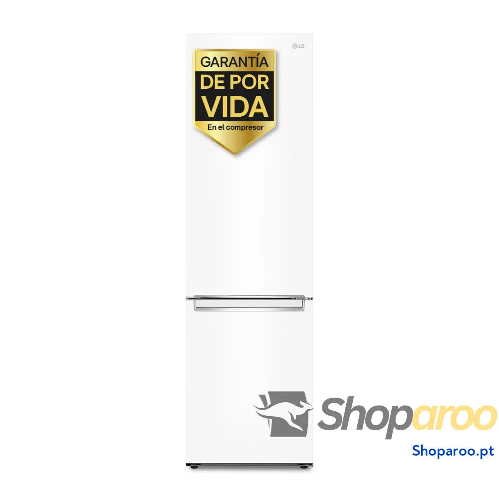 LG GBP61DSPGN.ADSQEUR Frigorífico Combi Door Cooling+ 1,86 m classificação D capacidade de 374 l aço inoxidável grafite