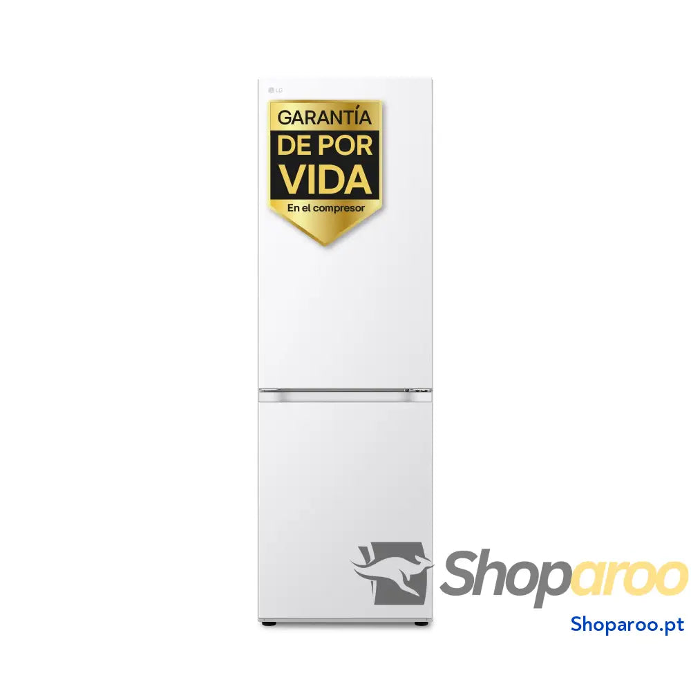LG GBP61DSPGN.ADSQEUR Frigorífico Combi Door Cooling+ 1,86 m classificação D capacidade de 374 l aço inoxidável grafite