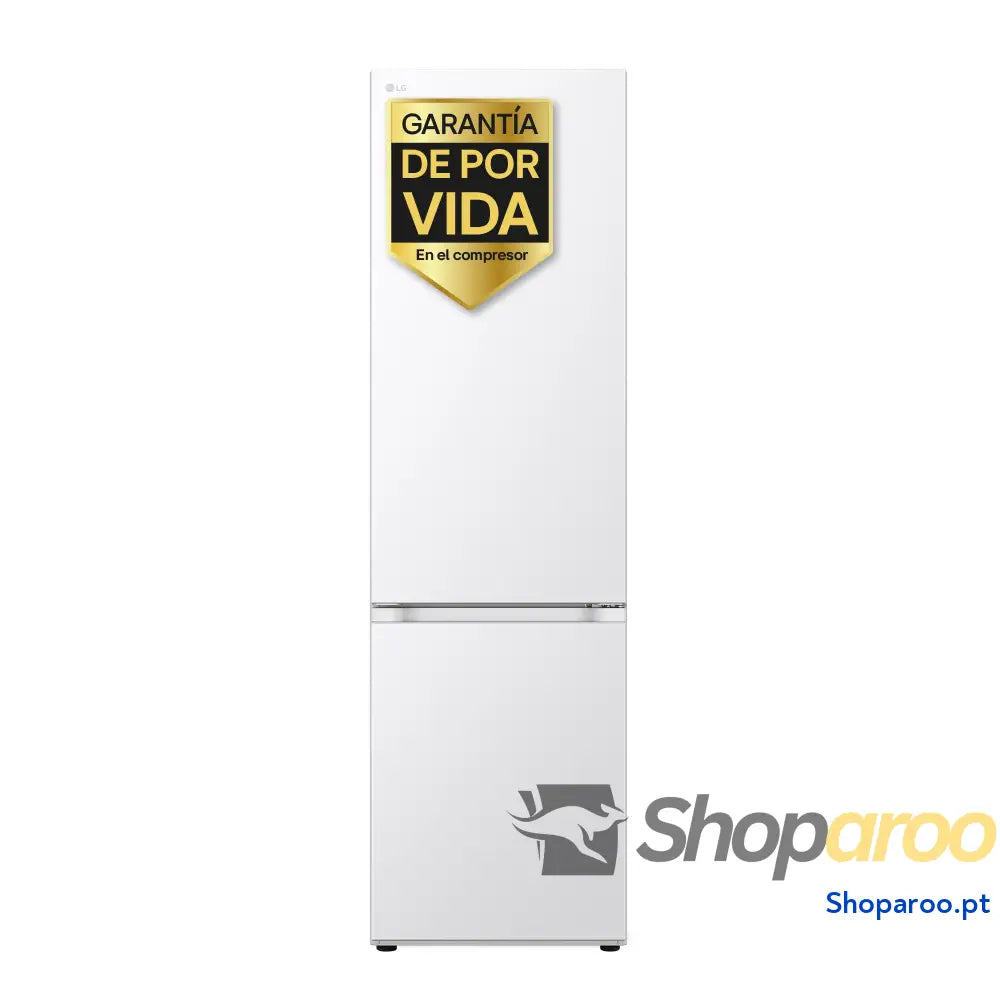 LG GBP61DSPGN.ADSQEUR Frigorífico Combi Door Cooling+ 1,86 m classificação D capacidade de 374 l aço inoxidável grafite