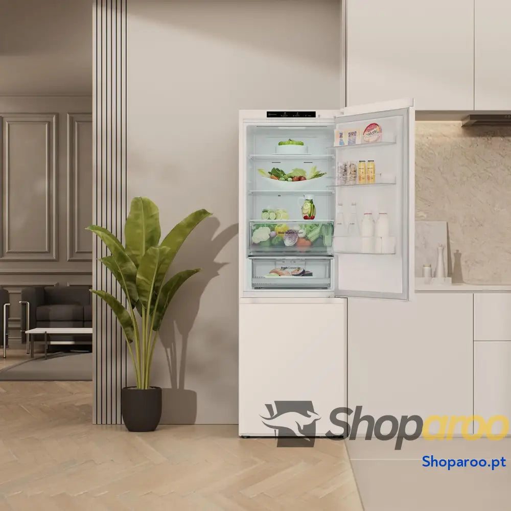 LG GBV3100DSW Frigorífico Combi Door Cooling+ 1,86 m Total No Frost Classificação D Capacidade de 374 l Série 300 Branco