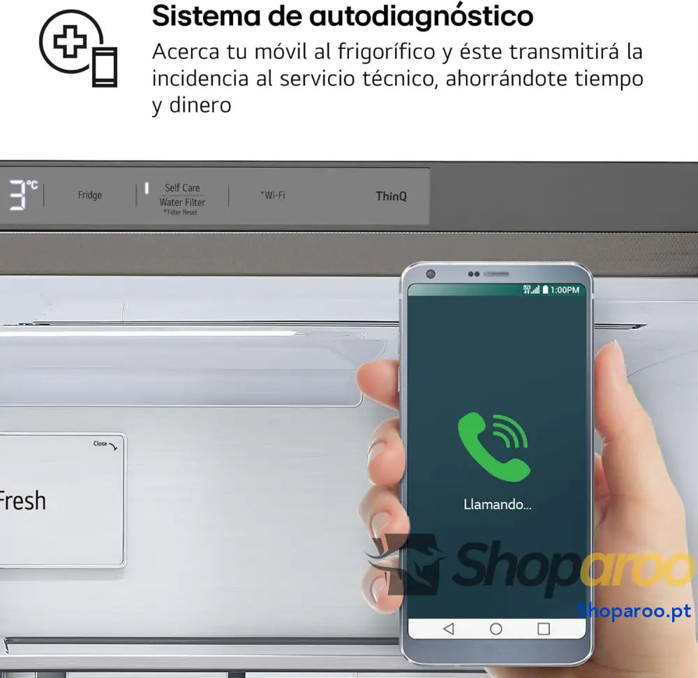LG GML960PYBE Frigorífico americano frigorífico combinado Door Clooning+ classificação E 641 L anti impressões digitais
