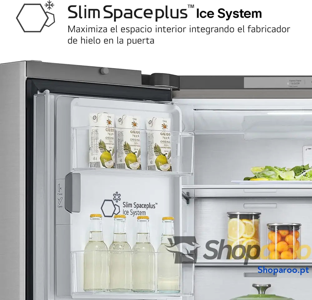 LG GML960PYBE Frigorífico americano frigorífico combinado Door Clooning+ classificação E 641 L anti impressões digitais