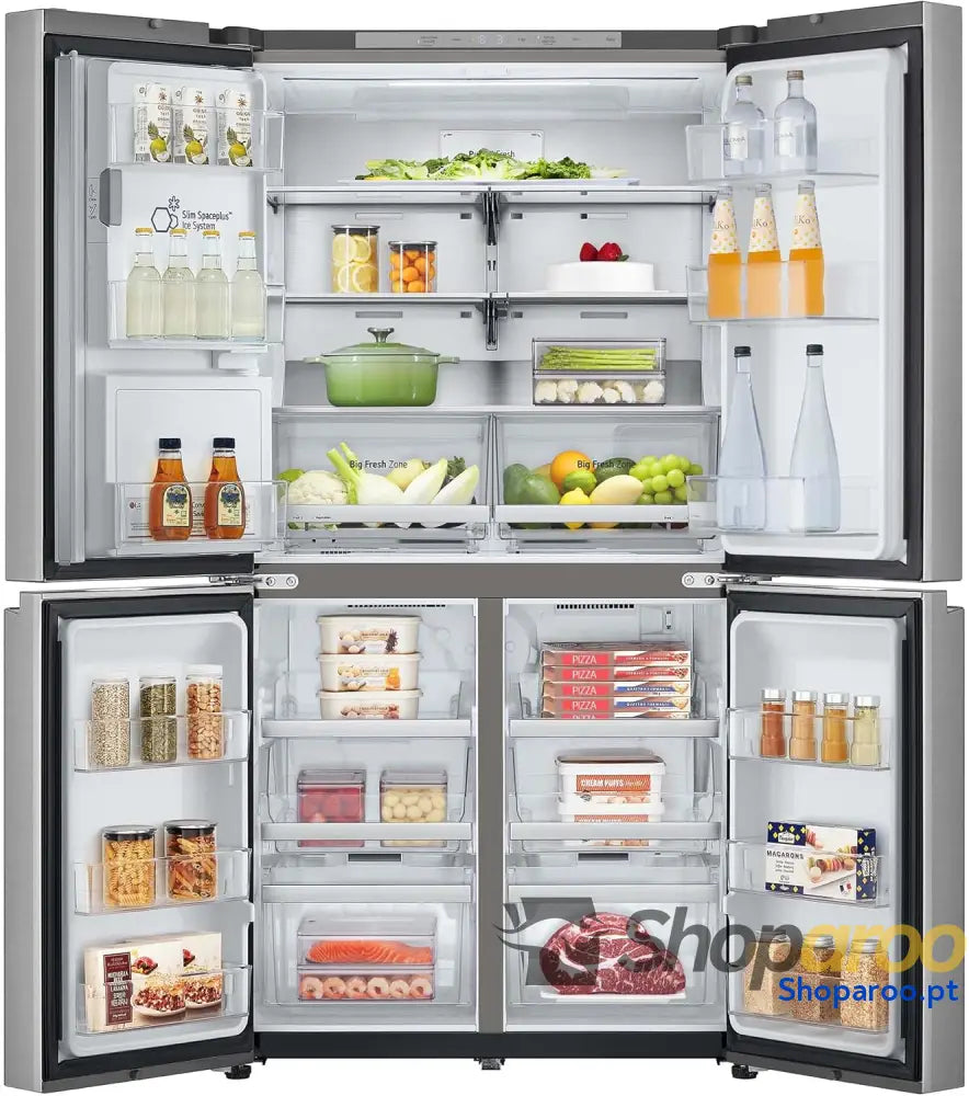 LG GML960PYBE Frigorífico americano frigorífico combinado Door Clooning+ classificação E 641 L anti impressões digitais