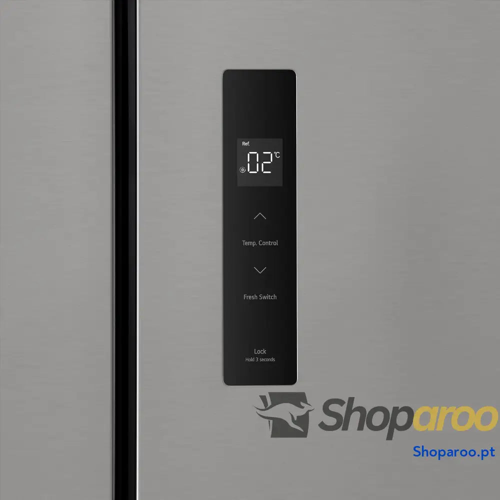 LG GMM41MSBEM Frigorífico Americano Combi Total No Frost Classificação E Capacidade 474L Prateado