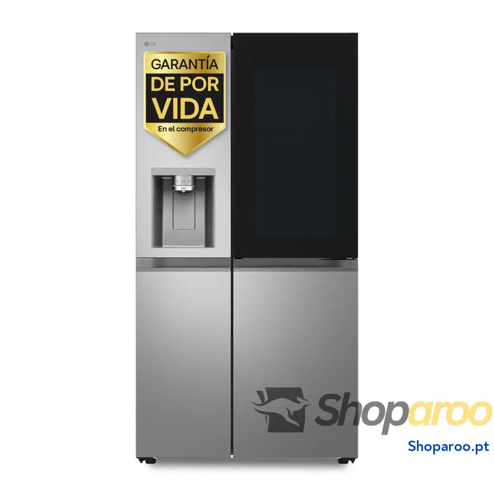LG GMM41MSBEM Frigorífico Americano Combi Total No Frost Classificação E Capacidade 474L Prateado