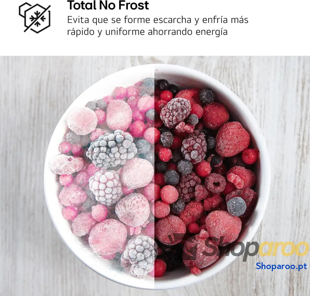 LG GMM41MSBEM Frigorífico Americano Combi Total No Frost Classificação E Capacidade 474L Prateado