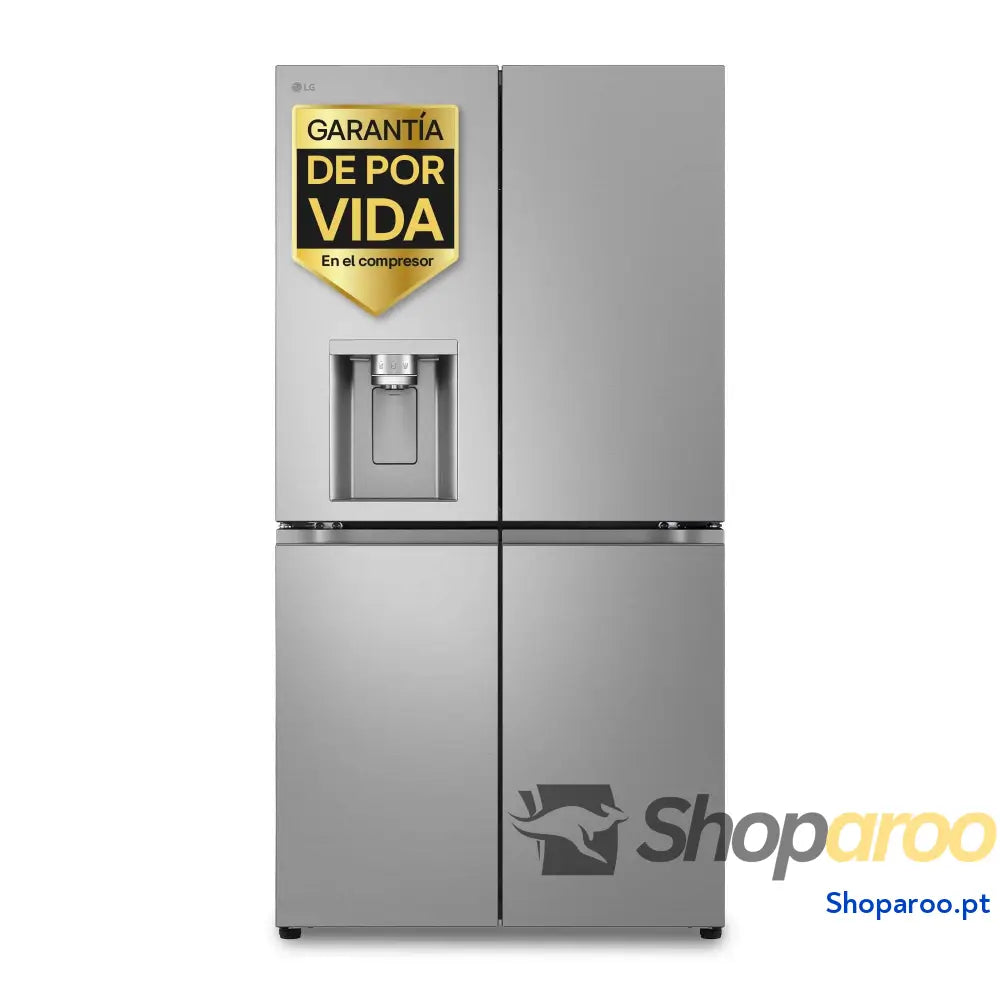 LG GMM41MSBEM Frigorífico Americano Combi Total No Frost Classificação E Capacidade 474L Prateado