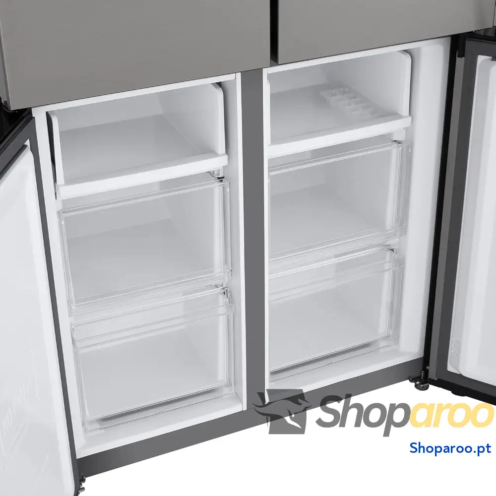LG GMM41MSBEM Frigorífico Americano Combi Total No Frost Classificação E Capacidade 474L Prateado
