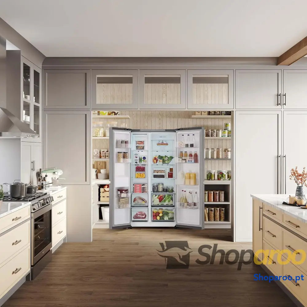 LG GSBC40PYPE Frigorífico Side by série 400 Linear Cooling multi AirFlow classificação E 641 l Inox anti impressões