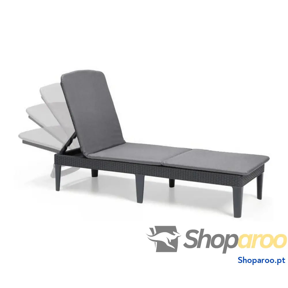 Ligstoel Allibert by KETER 8711245146294 Cinzento 187 x 58 x 29 cm
