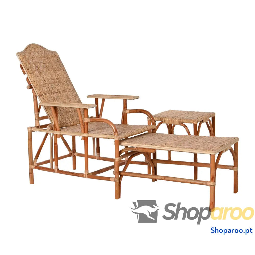 Ligstoel Home ESPRIT 70 x 75 x 90 cm
