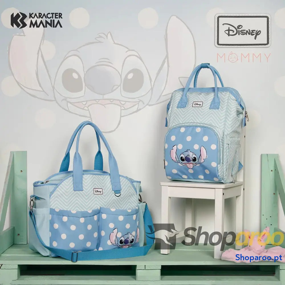 Lilo e Stitch Lovely Mala para carro de bebé Mommy azul 44 x 32 cm Saco carrinho