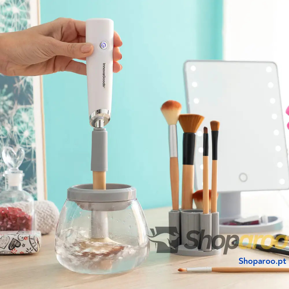 Limpador e Secador Automático de Pincéis Maquilhagem Maklin InnovaGoods