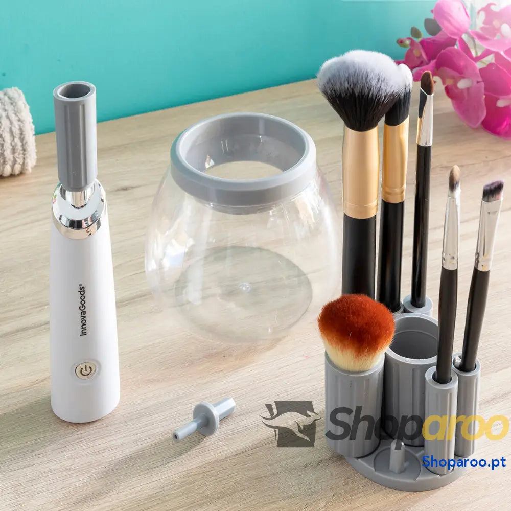 Limpador e Secador Automático de Pincéis Maquilhagem Maklin InnovaGoods