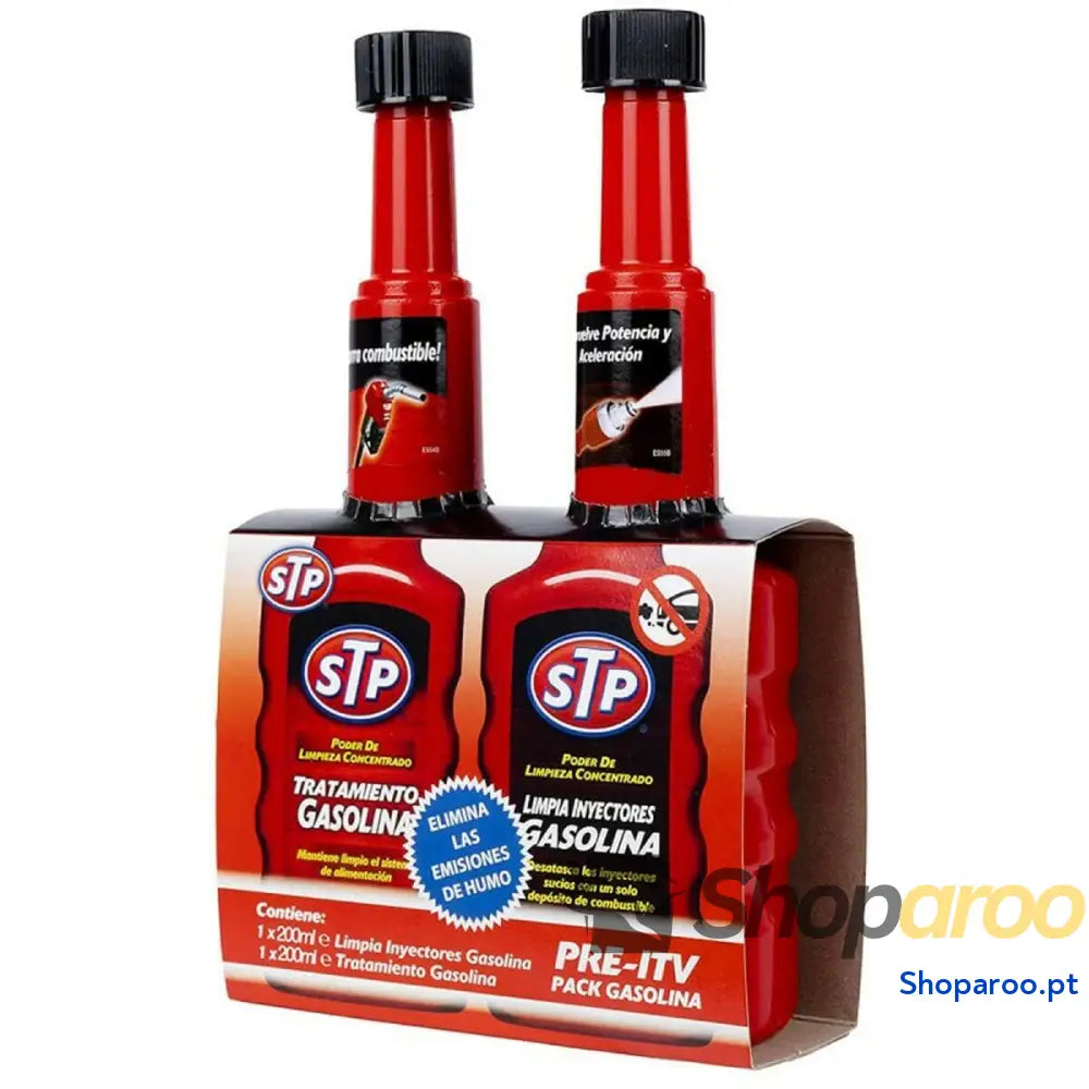 Limpador Pré-inspeção Gasolina STP 2 Peças