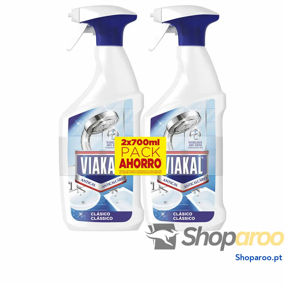 Limpador Viakal Spray Anticalcário 2 x 700 ml