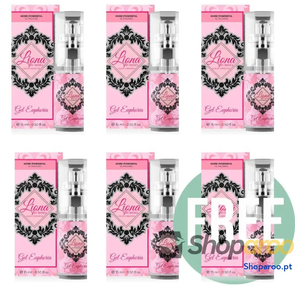 LIONA BY MOMA - LIQUID VIBRADOR EUPHORIA GEL 15 ML 5+1 GRÁTIS