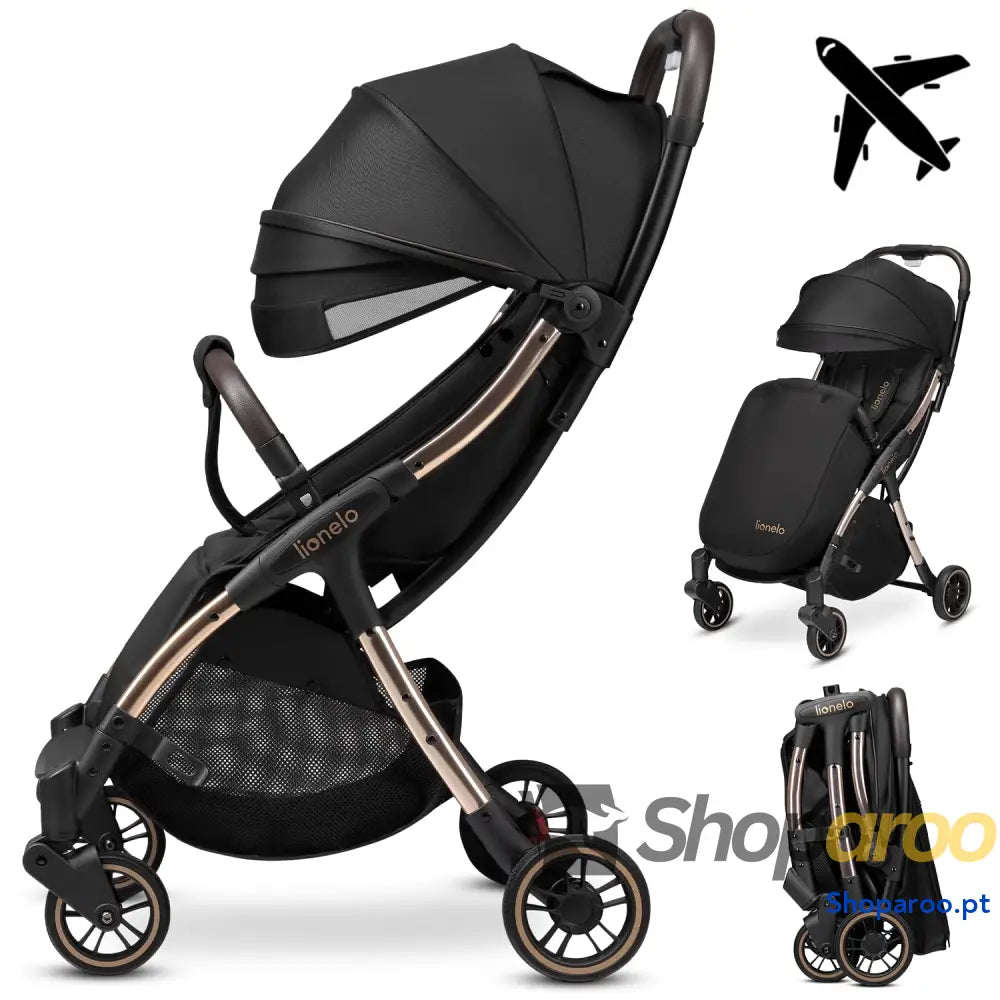 LIONELO Julie One Carrinho 51 x 75 103 cm Para crianças até 22 kg 48M Regulagem do encosto Fácil de dobrar Rodas