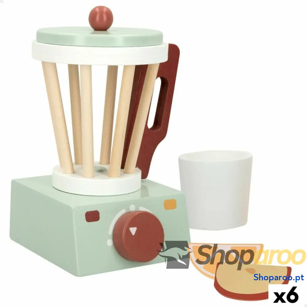 Liquidificador de brincar Woomax 6 Peças 11,5 x 17,5 x 11,5 cm (6 Unidades)