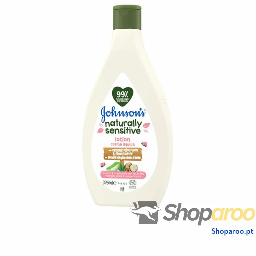 Loção Corporal Infantil Hidratante Johnson's BABY BIO NATURALLY SENSITIVE 395 ml