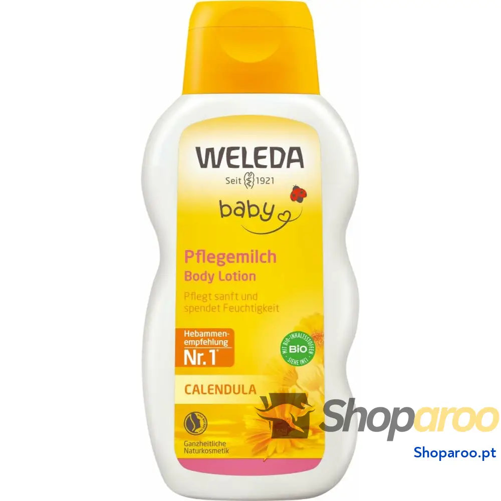 Loção Hidratante Para Bebé Weleda Calendula 200 ml