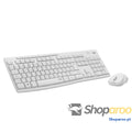Logitech MK295 Silent Combinação de teclado e rato sem fios com SilentTouch rastreamento ótico tecnologia atrasos 90%