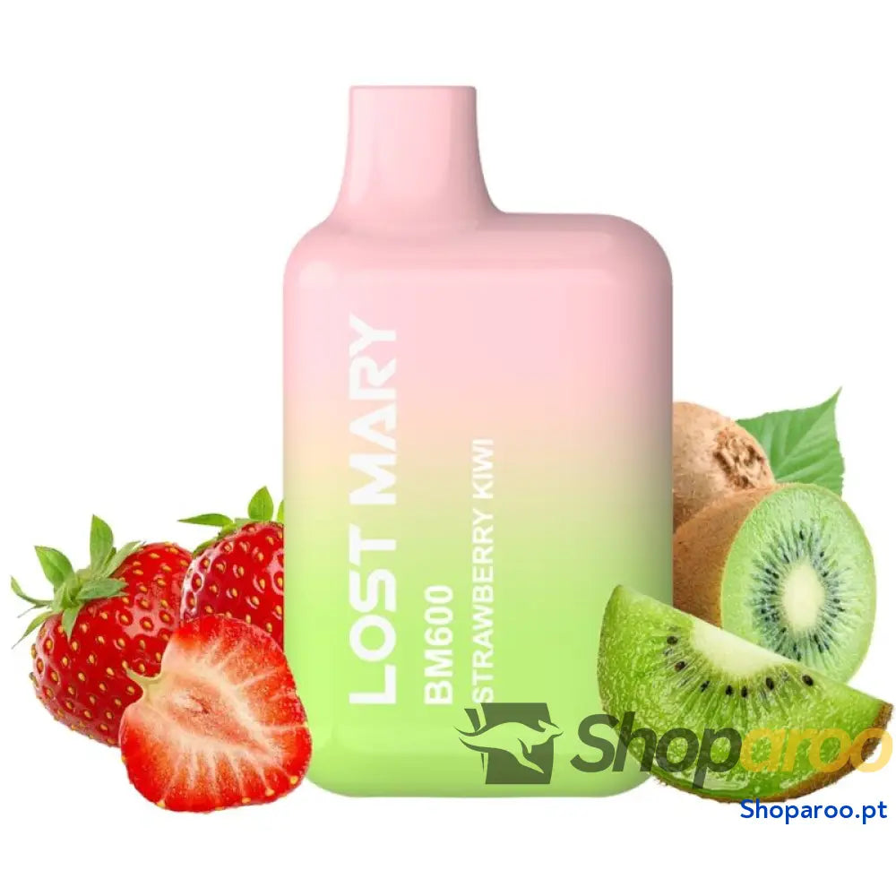 LOST MARY BM600 NICOTINA VAPER 2% DESCARTÁVEL MORANGO KIWI