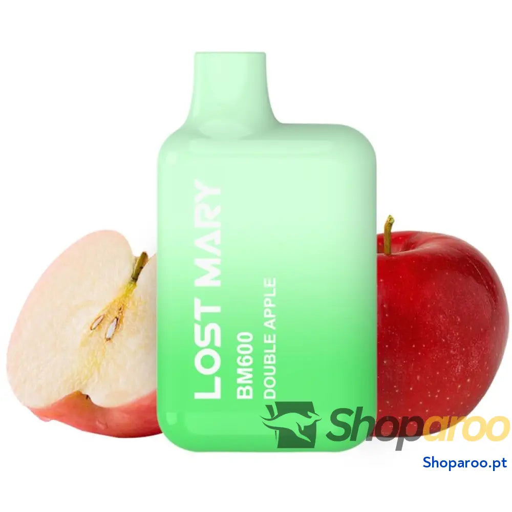 LOST MARY BM600 NICOTINE VAPER 2% DESCARTÁVEL DUPLO APPLE