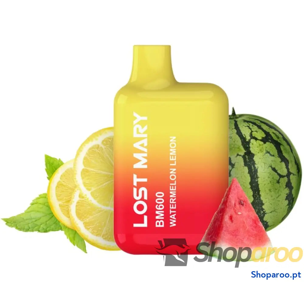 LOST MARY BM600 NICOTINE VAPER 2% DESCARTÁVEL MELANCIA LIMÃO