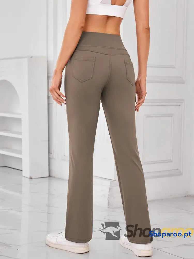 Lovelet High Waist Active Pants with Pockets