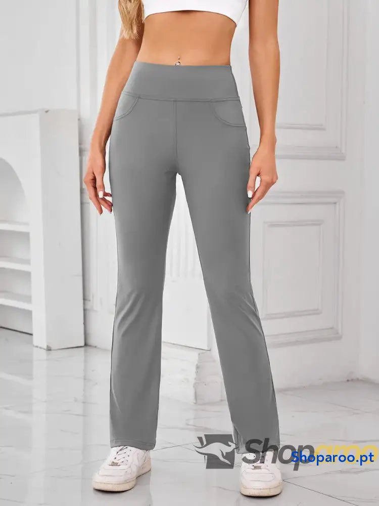 Lovelet High Waist Active Pants with Pockets