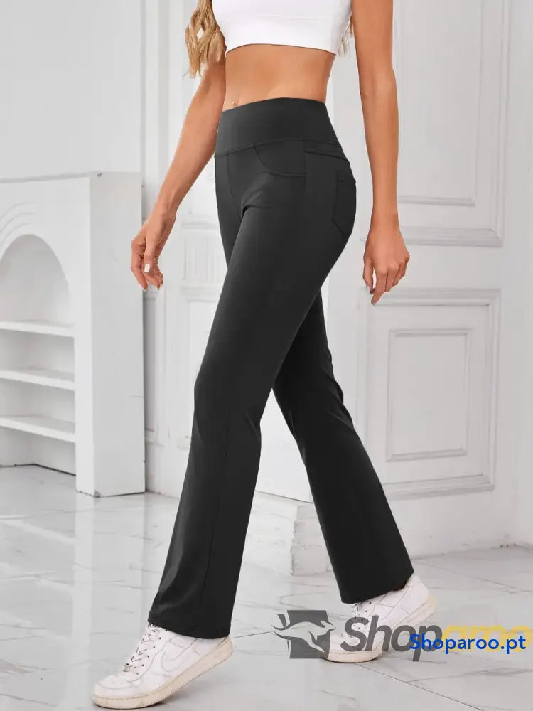 Lovelet High Waist Active Pants with Pockets